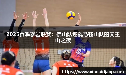 2025赛季攀岩联赛：佛山队迎战马鞍山队的天王山之夜